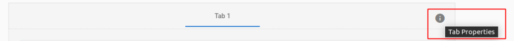 Tab Properties