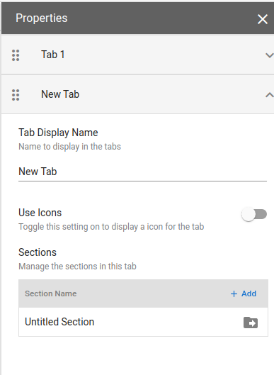 Add Tabs